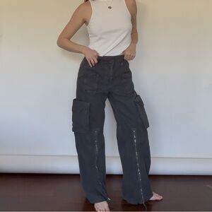 Acne Studios Gray Cargo Pants